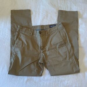 Bonobos Tan Tailored Pants 30 x 30